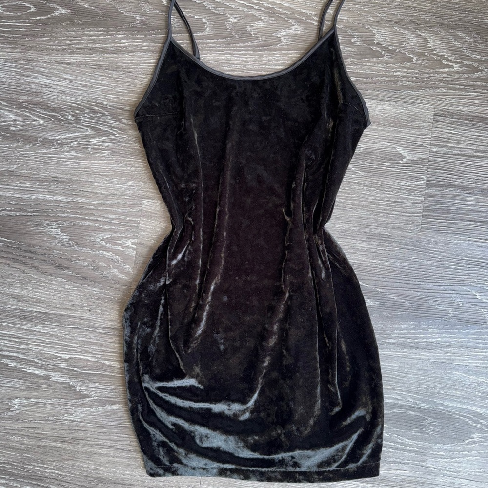 Victoria secret Elegant Black Velvet Dress